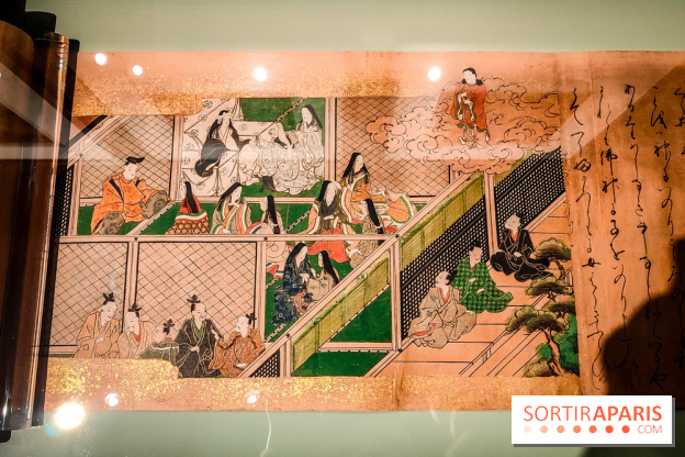 Exposition A la cour du Prince Genji : l'imaginaire japonaise se dévoile au musée Guimet  - IMG20231121094301