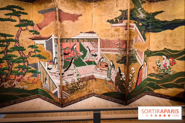 Exposition A la cour du Prince Genji : l'imaginaire japonaise se dévoile au musée Guimet  - IMG20231121094128