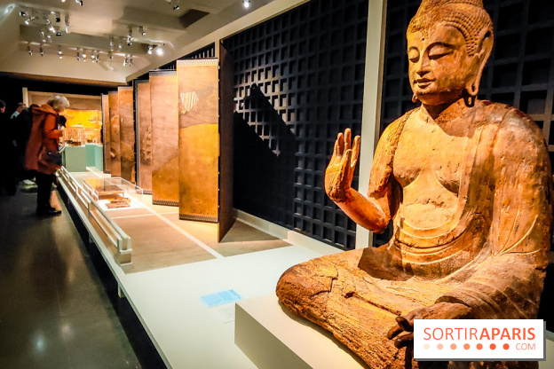 Exposition A la cour du Prince Genji : l'imaginaire japonaise se dévoile au musée Guimet  - IMG20231121093752