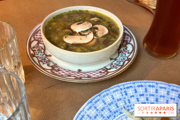 Le Rigodon - Bouillon champignons poireaux