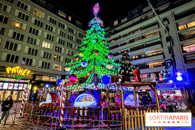 Le Marché de Noël de Boulogne Billancourt (92) : carrousel, vin chaud, illuminations - image00050