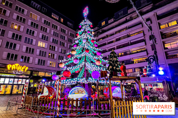 Le Marché de Noël de Boulogne Billancourt (92) : carrousel, vin chaud, illuminations - image00052