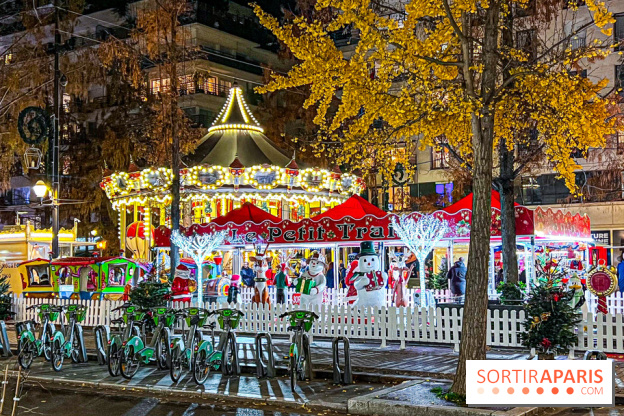 Le Marché de Noël de Boulogne Billancourt (92) : carrousel, vin chaud, illuminations