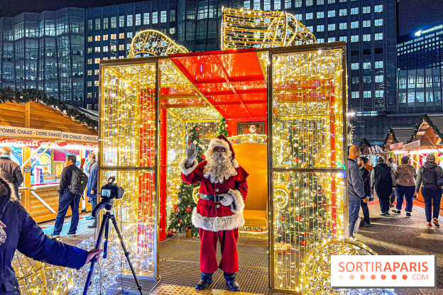 Le Marché de Noël 2023 de La Défense - Père Noël, spots photo illuminés, créateurs et stands gourmands - image00104