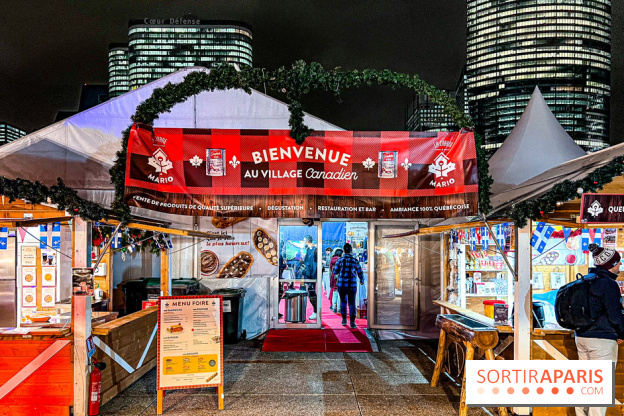 Le Marché de Noël 2023 de La Défense - Père Noël, spots photo illuminés, créateurs et stands gourmands
