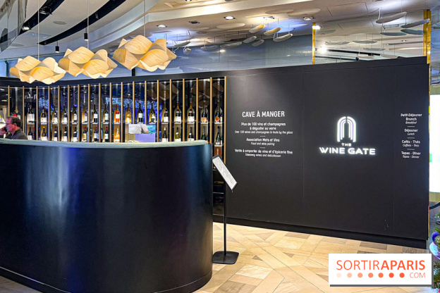 The Wine Gate, bar à vin et cave à manger des Galeries Lafayette Haussman