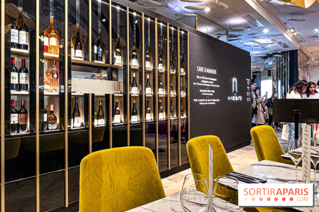The Wine Gate, bar à vin et cave à manger des Galeries Lafayette Haussman