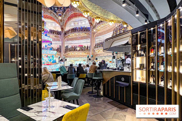 The Wine Gate, bar à vin et cave à manger des Galeries Lafayette Haussman