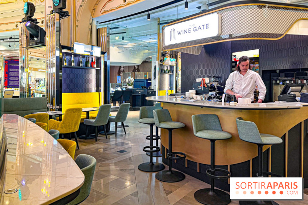 The Wine Gate, bar à vin et cave à manger des Galeries Lafayette Haussman - image00123