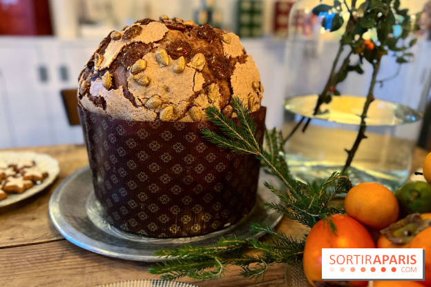 Panettone de Noël 2023 Christophe Louie x Dammann Frères