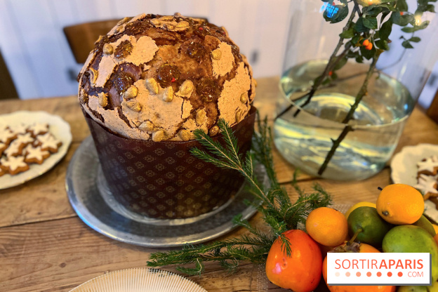 Panettone de Noël 2023 Christophe Louie x Dammann Frères