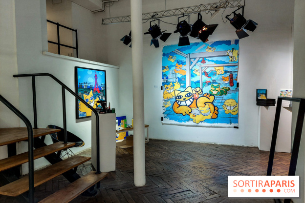 M. Chat fête ses 25 ans, nos photos de l'expo à Paris - 20231130 151630