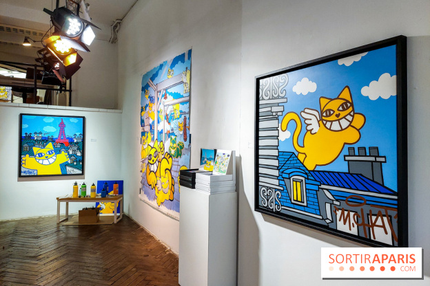 M. Chat fête ses 25 ans, nos photos de l'expo à Paris - 20231130 152421