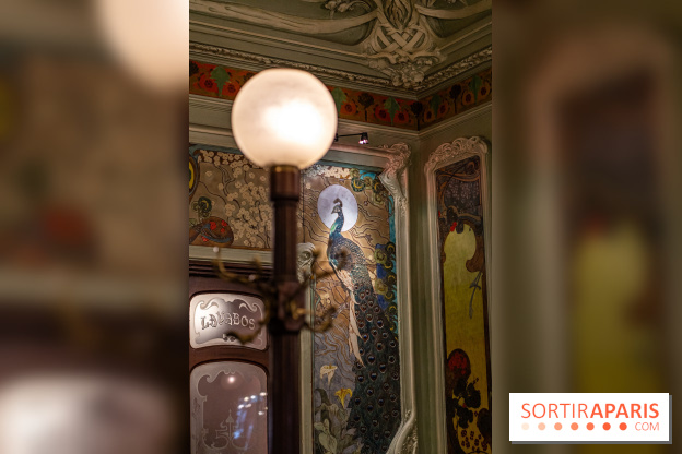Le Bouillon Julien, la brasserie au sublime décor art nouveau, son menu et ses plats -  paon