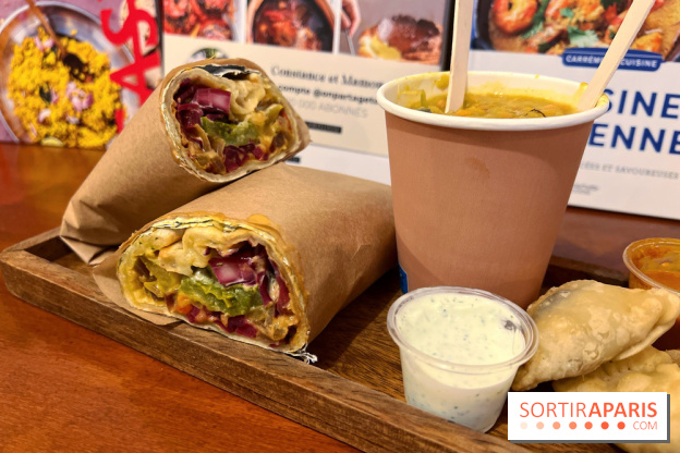 Kuna, naan indien façon street-food - Naan courge