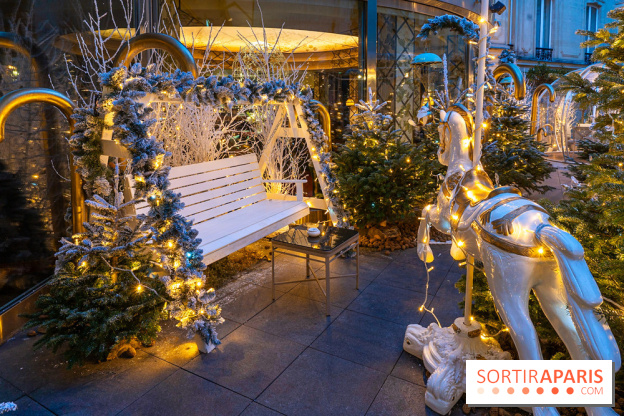 Le Tea Time du Joy à l'Hôtel Fouquet's sur sa terrasse d'hiver enchantée -  A7C9655