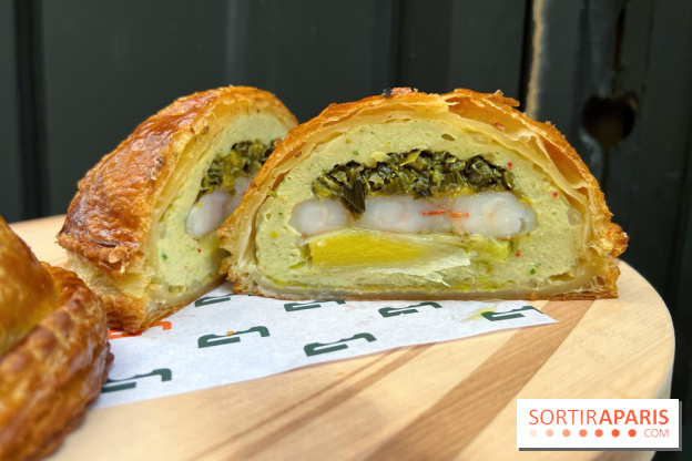 Groot - Tourte iodée crevettes poireaux