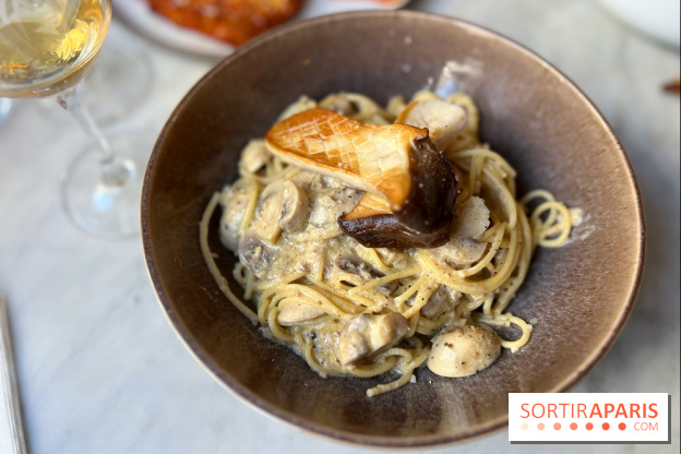 Yard - Spaghetti aux champignons