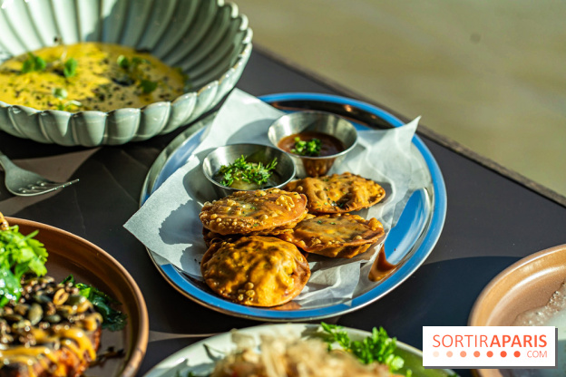 Maison Jaune, le restaurant-péniche de Boulogne-Billancourt -  wonton de boudin noir