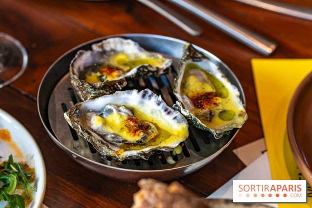 Maison Jaune, le restaurant-péniche de Boulogne-Billancourt -  huitres fumées