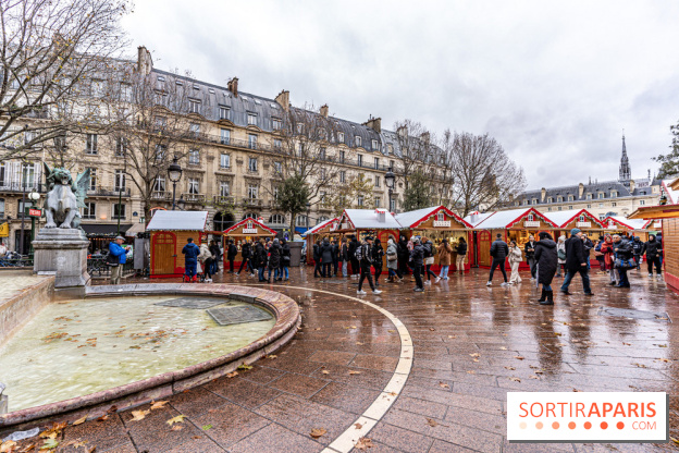 Le Marché de Noël de Saint-Michel à Paris