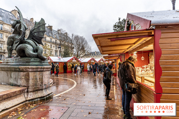 Le Marché de Noël de Saint-Michel à Paris