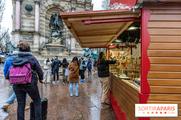 Le Marché de Noël de Saint-Michel à Paris