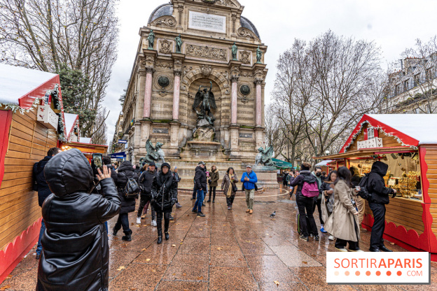 Le Marché de Noël de Saint-Michel à Paris