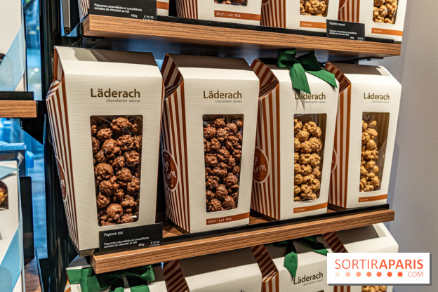 Läderach, la 1ère boutique du chocolatier suisse à Paris