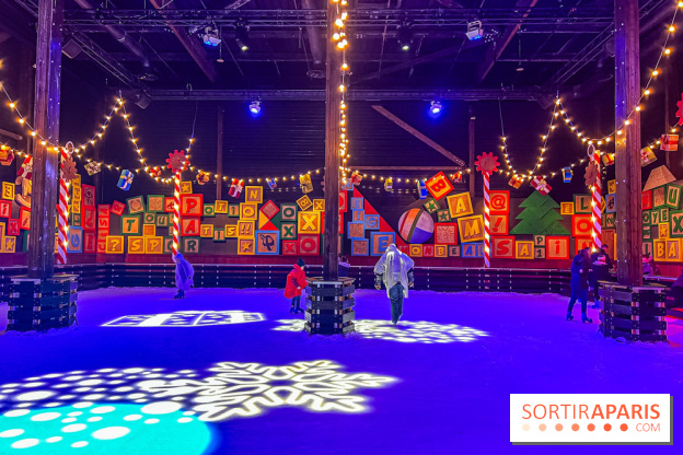 Noël au Parc Astérix 2023, sentier de lumières et patinoire - IMG 4806
