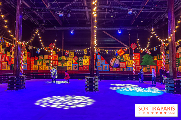 Noël au Parc Astérix 2023, sentier de lumières et patinoire