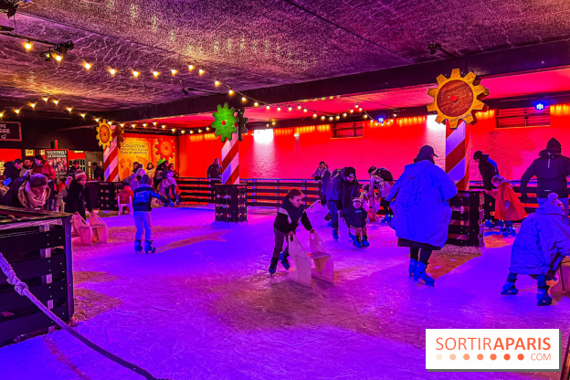Noël au Parc Astérix 2023, sentier de lumières et patinoire
