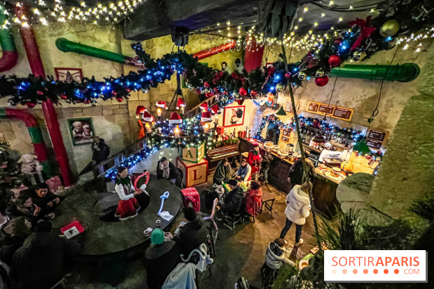 Noël au Parc Astérix 2023, sentier de lumières et patinoire