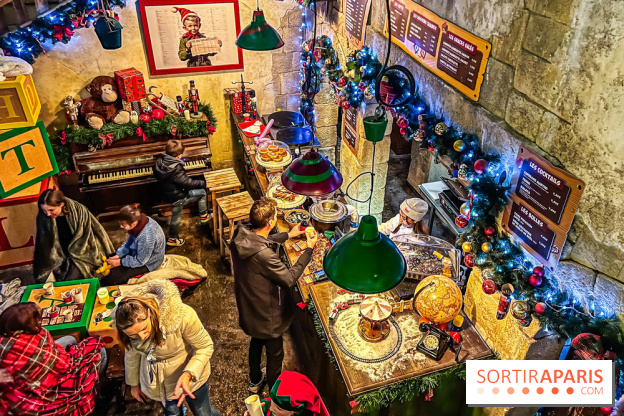 Noël au Parc Astérix 2023, sentier de lumières et patinoire - IMG 4933