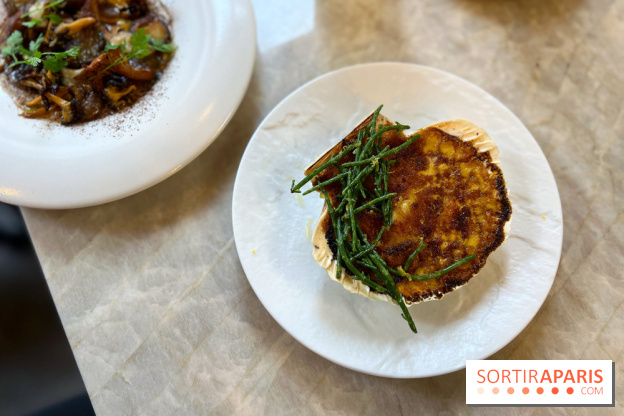 Le Boréal - Saint-Jacques gratinée