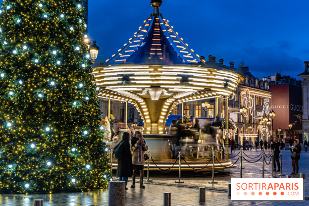 Le chalet de Noël du Ritz et son carrousel gratuit -  A7C0385