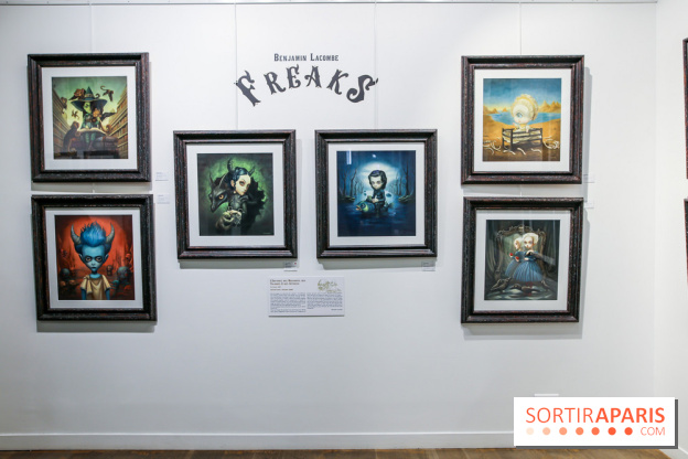 Freaks, l'exposition de Benjamin Lacombe, nos photos