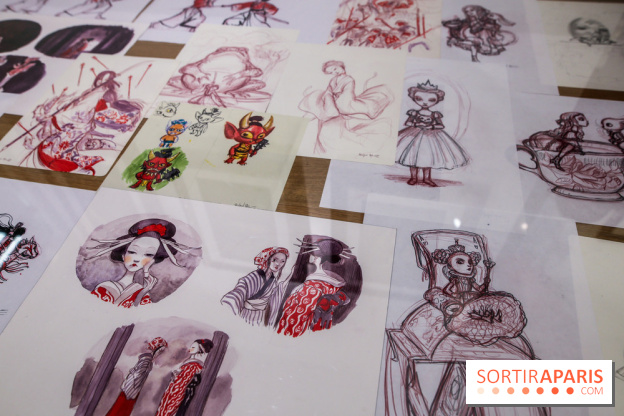 Freaks, l'exposition de Benjamin Lacombe, nos photos - IMG 1931