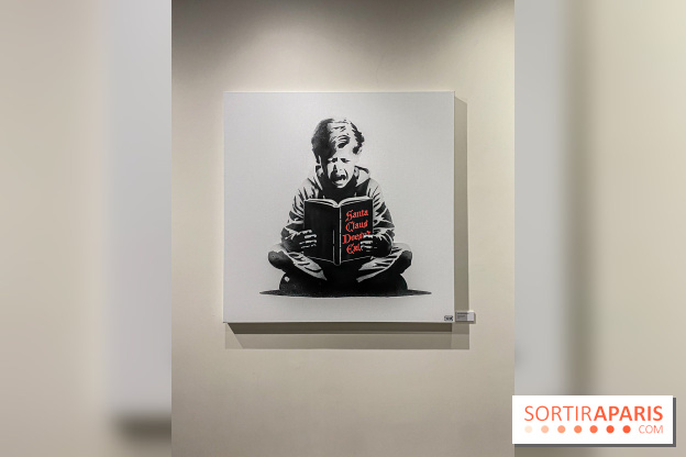 Exposition de Goin à la galerie La Lison : Santa Claus doesn't exist - IMG 3139