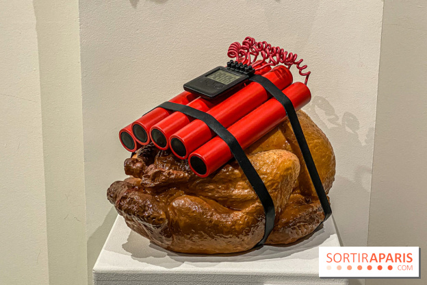 Exposition de Goin à la galerie La Lison : Santa Claus doesn't exist