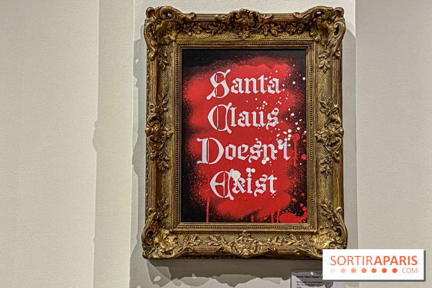 Exposition de Goin à la galerie La Lison : Santa Claus doesn't exist - IMG 3156
