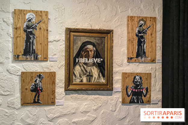Exposition de Goin à la galerie La Lison : Santa Claus doesn't exist