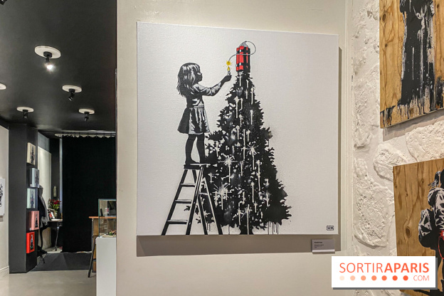Exposition de Goin à la galerie La Lison : Santa Claus doesn't exist