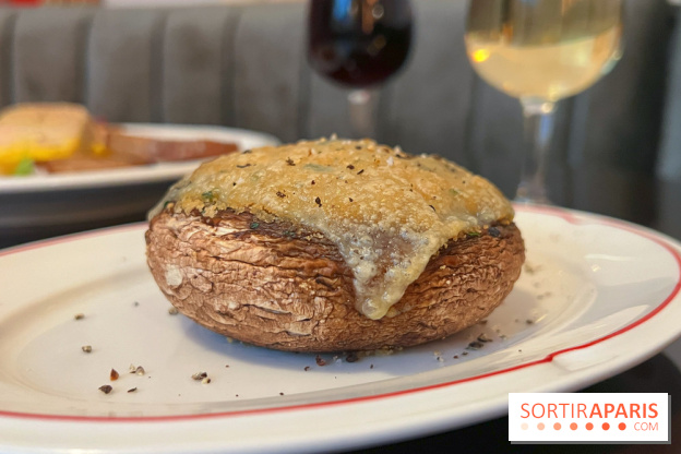 La Brasserie des Arts - Champignon farci gratiné