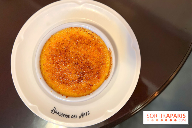 La Brasserie des Arts - Crème brûlée vanille