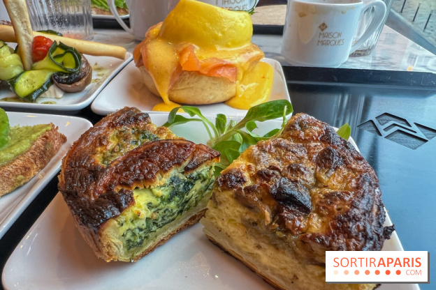 Brunch de la Maison Marques à Asnières sur Seine - Quiches