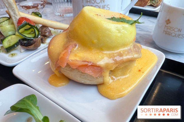 Brunch de la Maison Marques à Asnières sur Seine - Œuf poché
