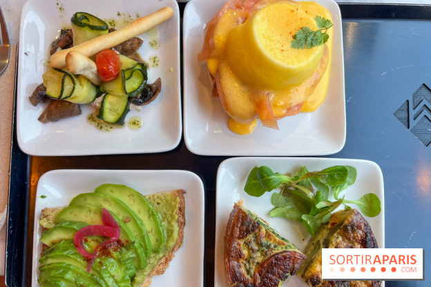 Brunch de la Maison Marques à Asnières sur Seine - Assiettes salées