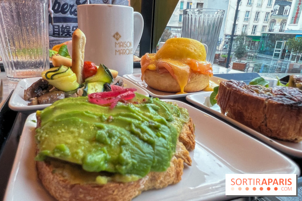 Brunch de la Maison Marques à Asnières sur Seine - Assiettes salées