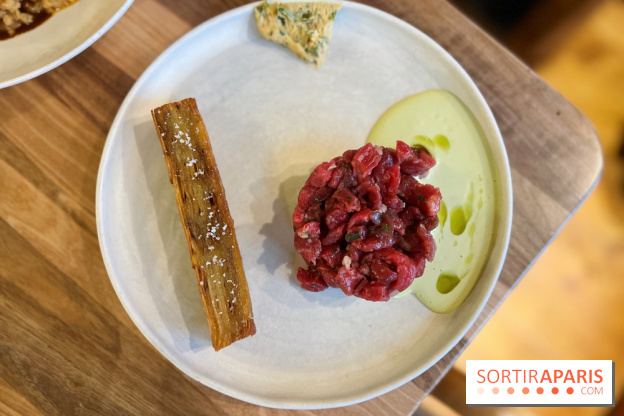 Pagaille - Crudo de bœuf, millefeuilles pommes de terre